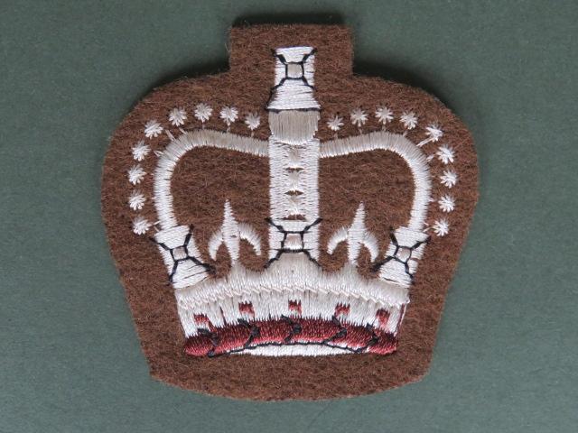 British Army Warrant Officer Class 2 (Sergeant Major) Rank Badge