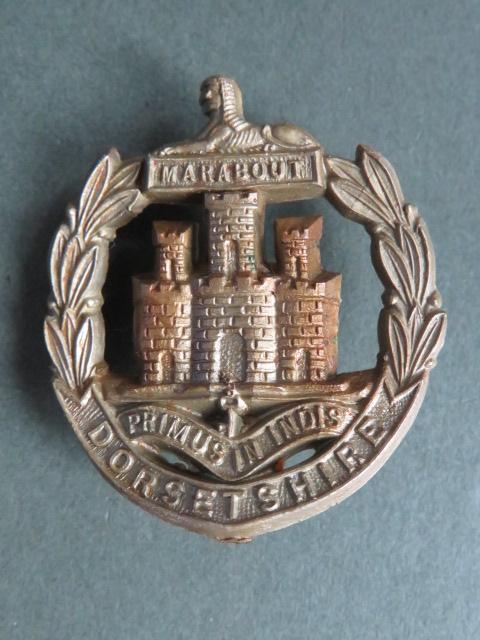 British Army WW2 Dorsetshire Regiment Cap Badge