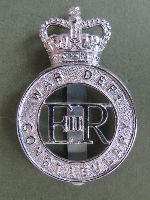 British 1953-1971 War Department Constabulary Cap Badge