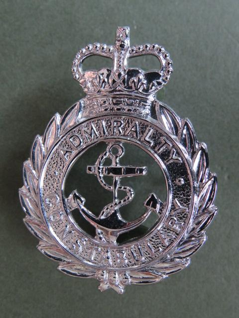 British Post 1953 Admiralty Constabulary Cap Badge