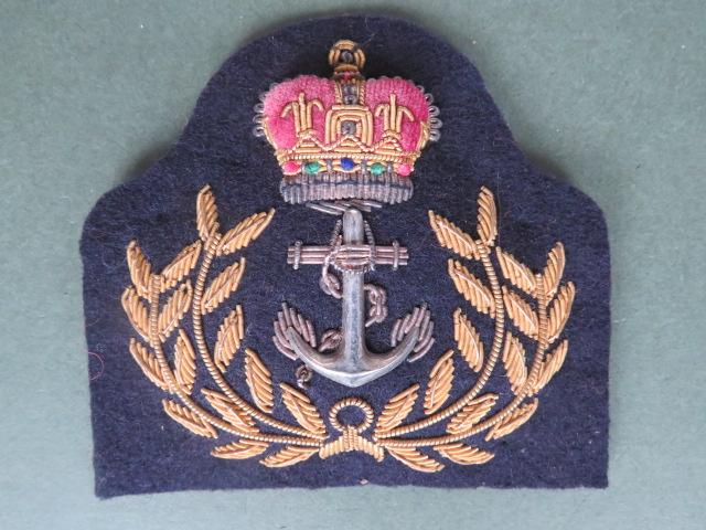 Royal Navy Post 2004 Warrant Officer Class 1 & 2 Class 1 Uniform Cap Badge
