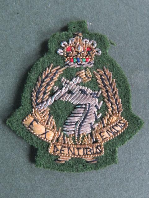 British Army Royal Army Dental Corps Officers' Mess Dress Lapel Badge