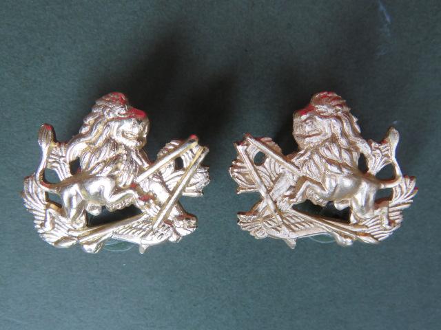Rhodesia British South Africa Police 1965-1980 Collar Badges