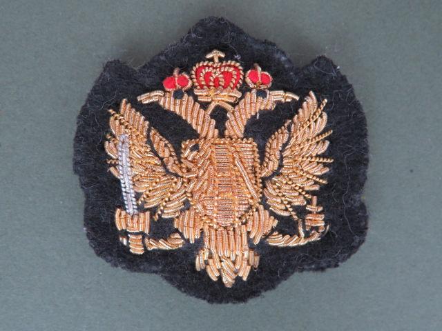 British Army The 1st Queen's Dragoon Guards Officers' Beret Badge