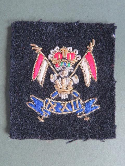 British Army 9th/12th Royal Lancers Officers' Beret Badge