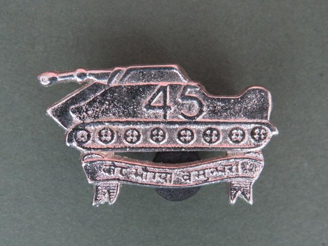 India Army Post 1947 45th Cavalry Headdress Badge