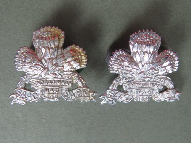 South Africa Armoured Corps Collar Badges