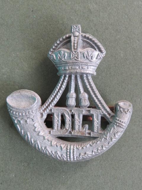 British Army WW2 Plastic The Durham Light Infantry Cap Badge