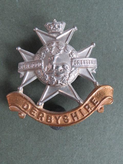 British Army Pre 1901 QVC The Sherwood Foresters (Derbyshire Regiment) Cap Badge