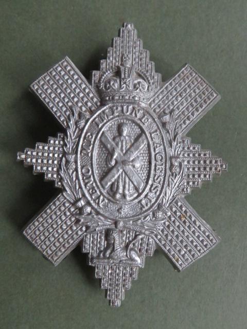 British Army WW2 The Black Watch Cap Badge