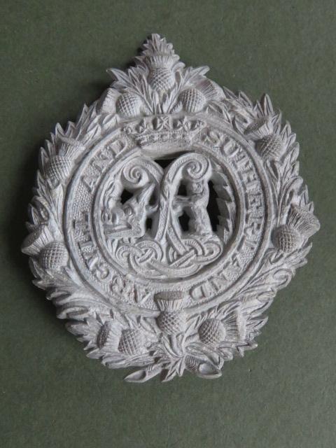 British Army WW2 The Argyll and Sutherland Highlanders Cap Badge