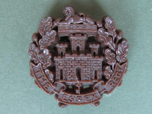 British Army WW2 Economy The Essex Regiment Cap Badge