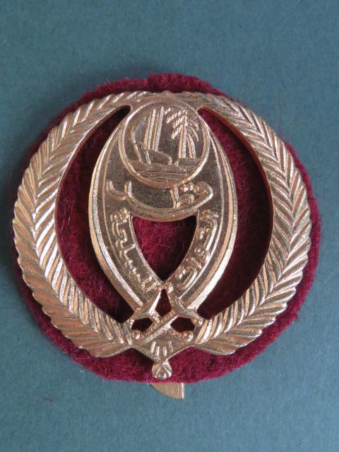 Qatar Army Cap Badge