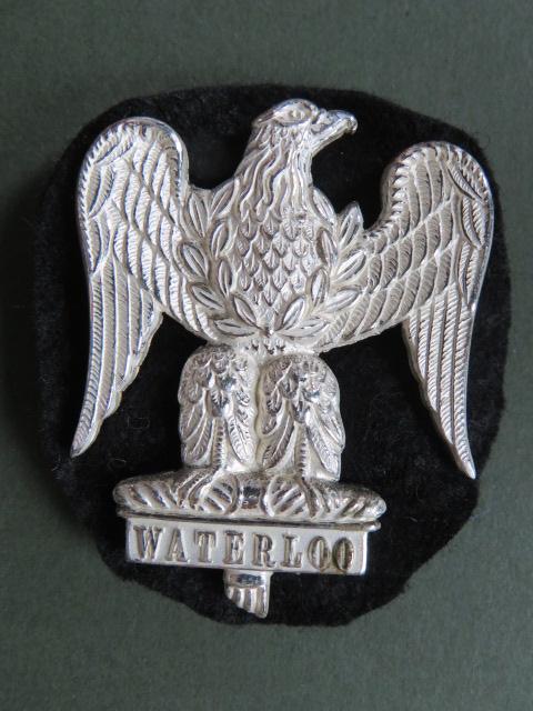 British Army The Royal Scots Greys (2nd Dragoons) NCO's Silvered Arm Badge