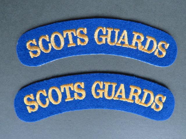 British Army Scots Guards Shoulder Titles