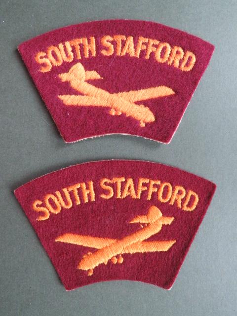 British Army 1950's South Staffordshire Regiment Shoulder Titles