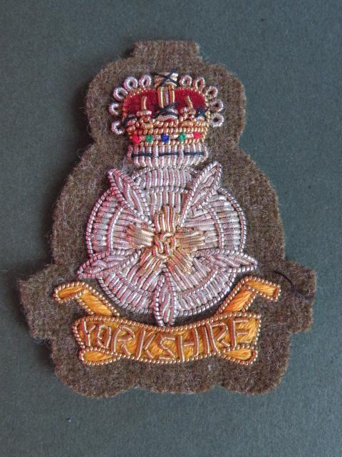 British Army The Yorkshire Brigade Officer's Beret Badge