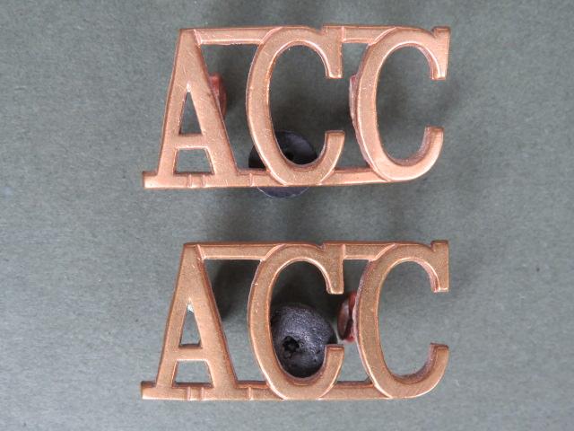 British Army The Army Catering Corps Shoulder Titles