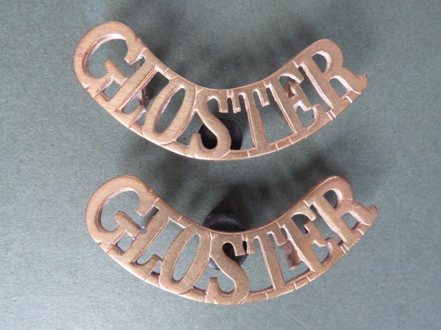 British Army The Gloucestershire Regiment Shoulder Titles