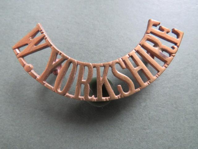 British Army West Yorkshire Regiment Shoulder Title