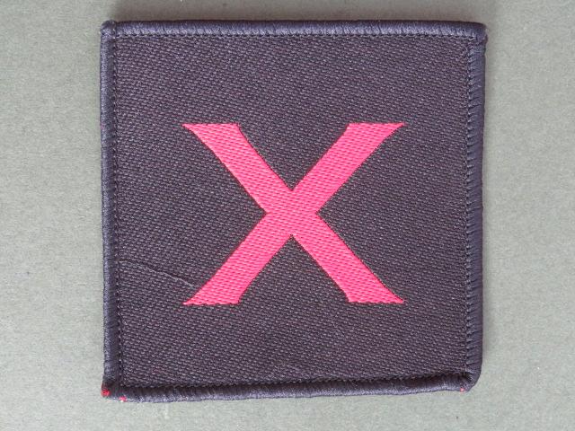 British Army 10th Parachute Battalion. The Parachute Regiment DZ (Drop Zone) Patch