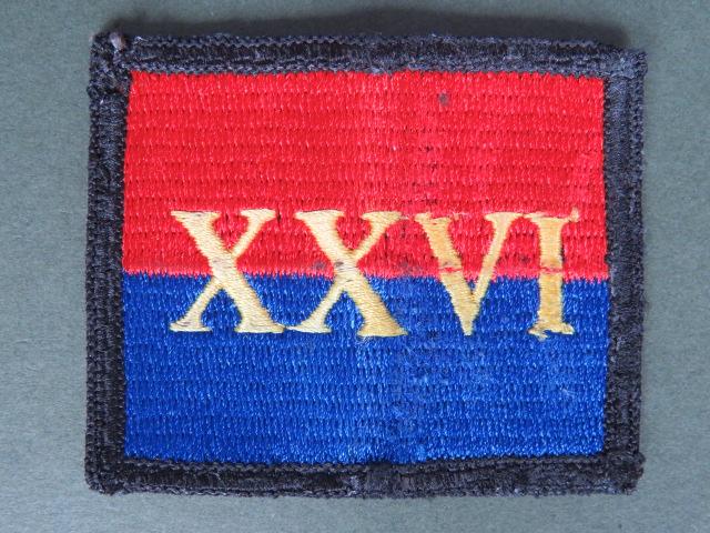 British Army Royal Artillery, 26th Regiment TRF
