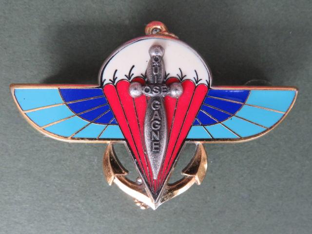 France Marines 2e R.P.I.M.a (Regiment Parachutiste d' Infanterie de Marine) Pocket Crest