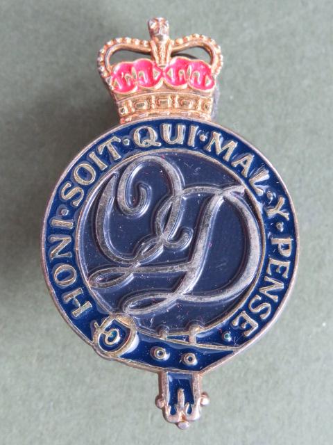 British Army The Minden Band & Normandy Band of The Queen's Division Cap Badge