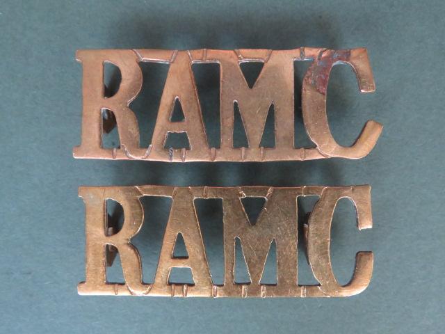 British Army, Royal Army Medical Corps Shoulder Titles