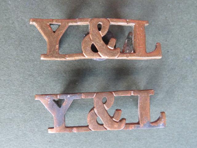 British Army The York and Lancaster Regiment Shoulder Titles