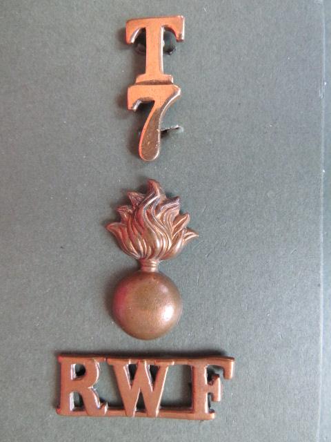 British Army 7th Battalion, The Royal Welch Fusiliers Shoulder Title