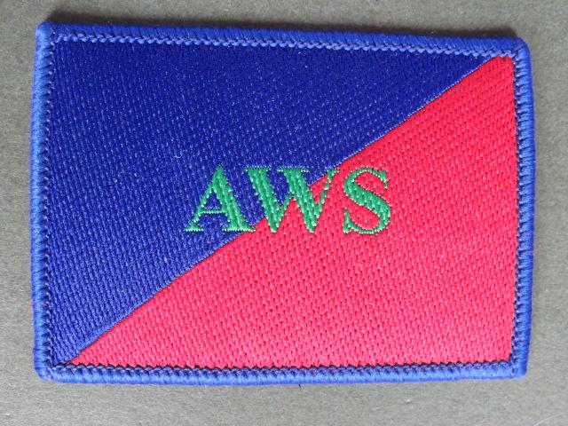 British Army Adjutant General's Corps A.W.S. (Army Welfare Service) TRF