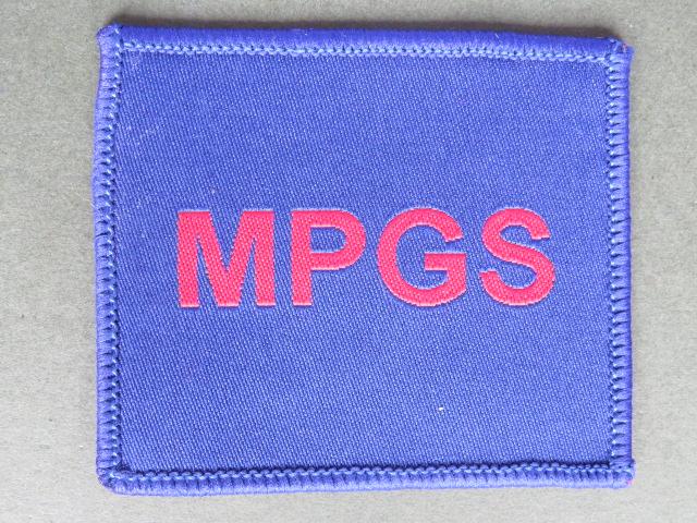 British Army Adjutant General's Corps M.P.G.S. (Military Provost Guard Service) TRF