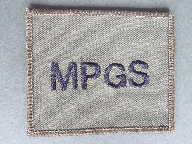 British Army Adjutant General's Corps M.P.G.S. (Military Provost Guard Service) TRF