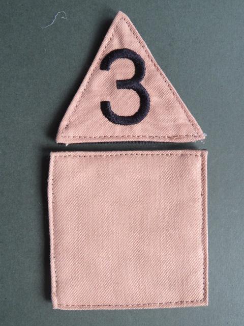 France Foreign Legion 2 R.E.P. 3rd Company (3e Compagnie, 3e CIE) Helmet and shirt Patches
