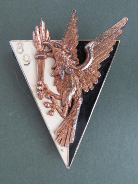France Army 89° Bataillon des Services Pocket Crest
