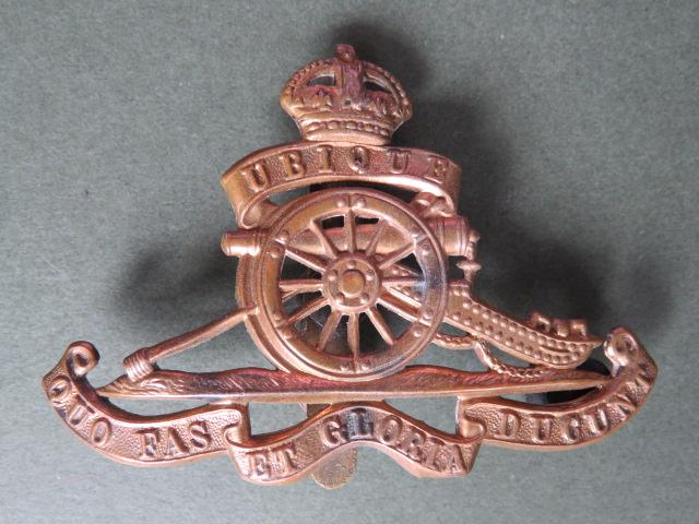 British Army Pre 1953 Royal Artillery Cap Badge