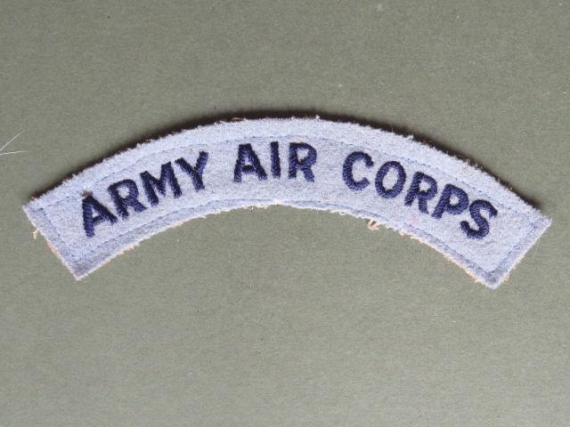 British Army Post WW2 Army Air Corps Shoulder Title