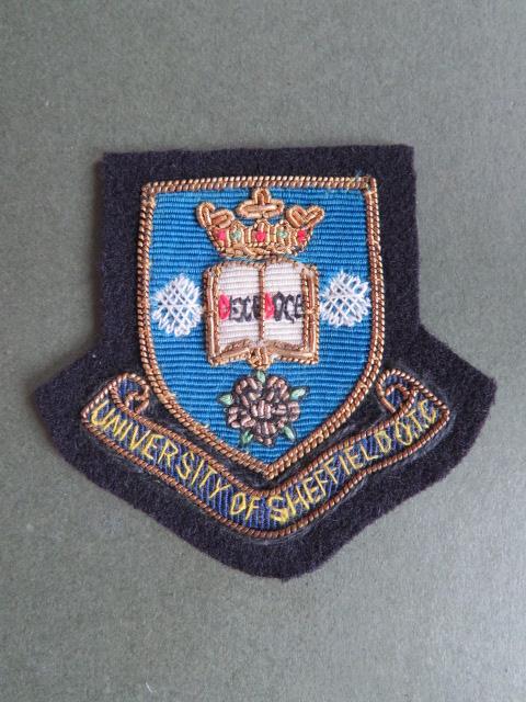 British Army Sheffield University Officer Training Corps Officers' Beret Badge