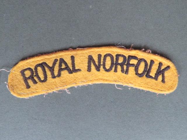 British Army Post 1955 The Royal Norfolk Regiment Shoulder Title