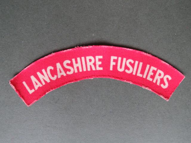 British Army WW2 The Lancashire Fusiliers Shoulder Title