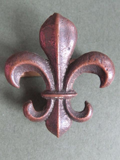British Army Post 1924 The Manchester Regiment Officers' Service Dress Cap Badge