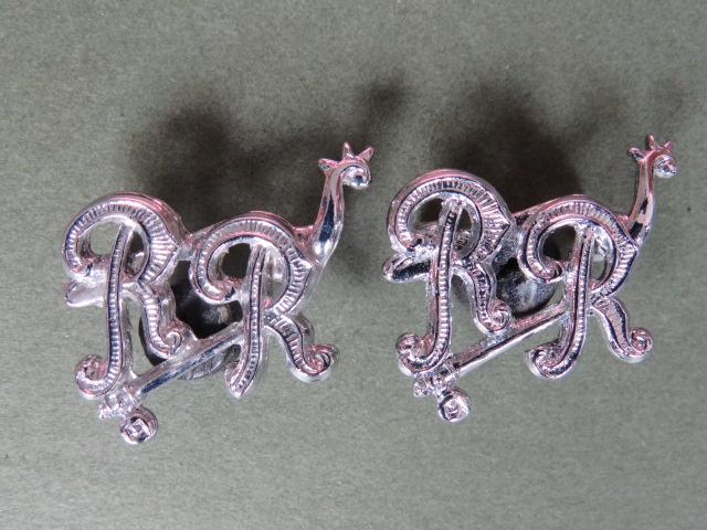 British Army The City of London Yeomanry (Rough Riders) Collar Badges
