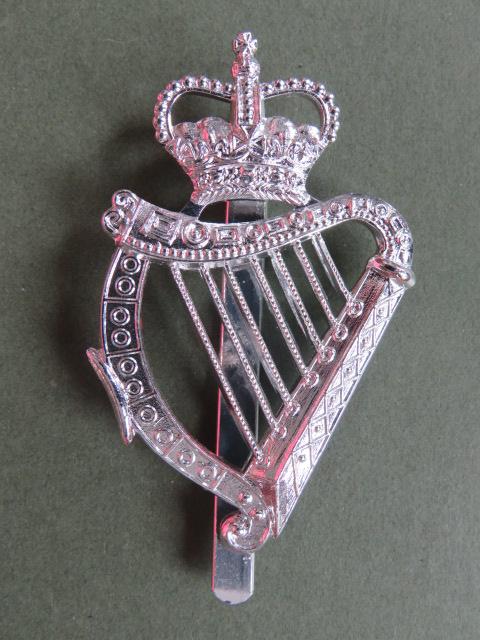 British Army The London Regiment Irish Rifles Caubeen Badge