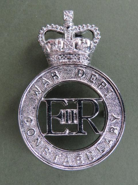 British MOD 1953-1971 War Department Constabulary Cap Badge