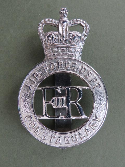 British MOD Post 1953 Air Force Department Constabulary Cap Badge