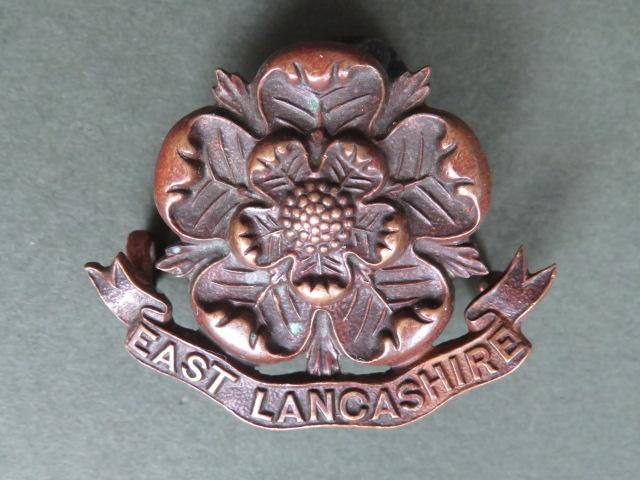 British Army The East Lancashire Regiment Officer's Service Dress Collar Badge