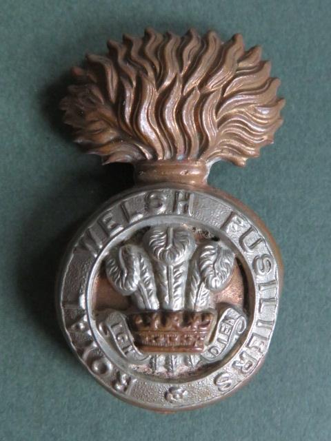 British Army Pre 1920 The Royal Welsh Fusiliers Cap Badge