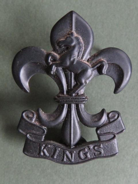 British Army King's (Liverpool) Regiment Cap Badge