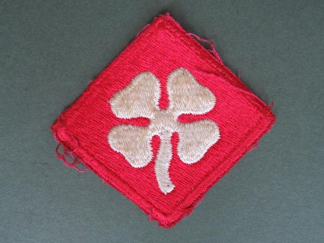 USA Army WW2 /1950's 4th Army Arm Patch